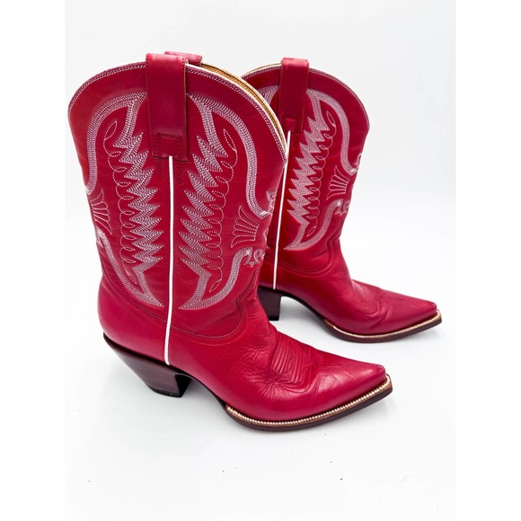 Heritage Shoes Heritage Boot Co Phoenix Apache Peewee Red Cowboy
